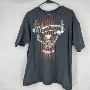Harley-Davidson Dark Gray Graphic Tee bossier city LA